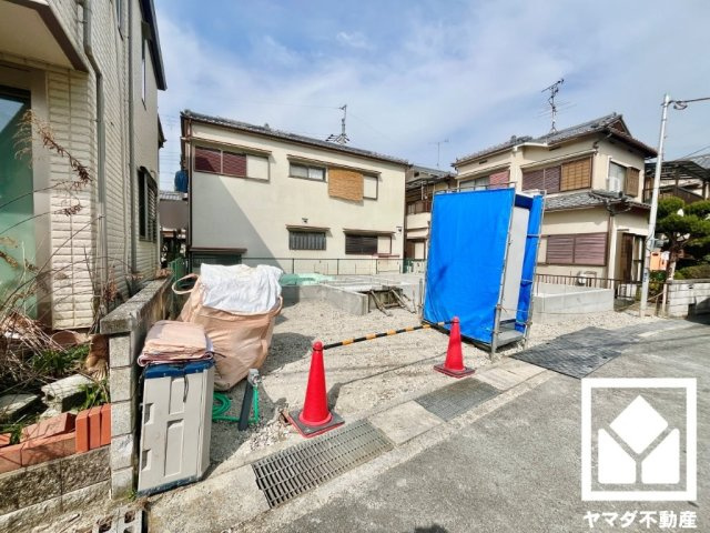 京田辺市興戸南落延　1期　1号地の外観|1月8日　現地写真更新