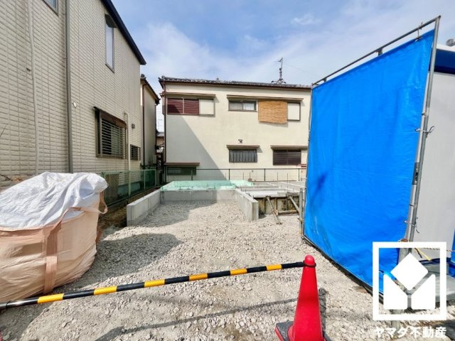 京田辺市興戸南落延　1期　1号地の外観|1月8日　現地写真更新