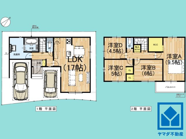 京田辺市興戸南落延　1期　の間取り