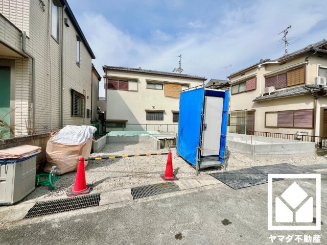 京田辺市興戸南落延　1期　1号地の前面道路含む現地写真|1月8日　現地写真更新