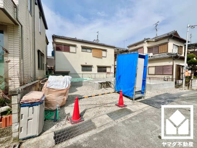 京田辺市興戸南落延　1期　1号地の外観|1月8日　現地写真更新