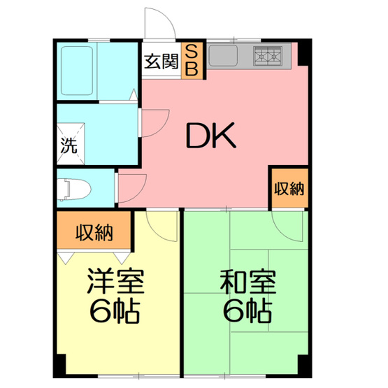 【間取り】 | 曽我マンション