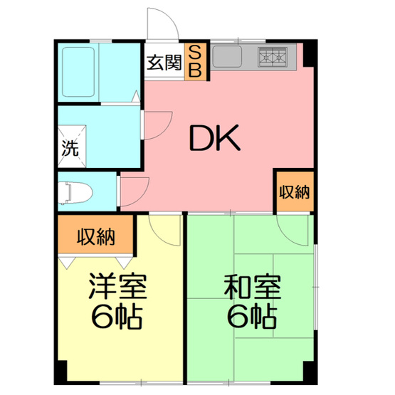 【間取り】 | 曽我マンション