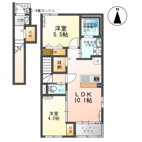 ウィスタリアの間取り