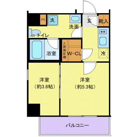 【間取り】 | ディアレイシャス南砂町