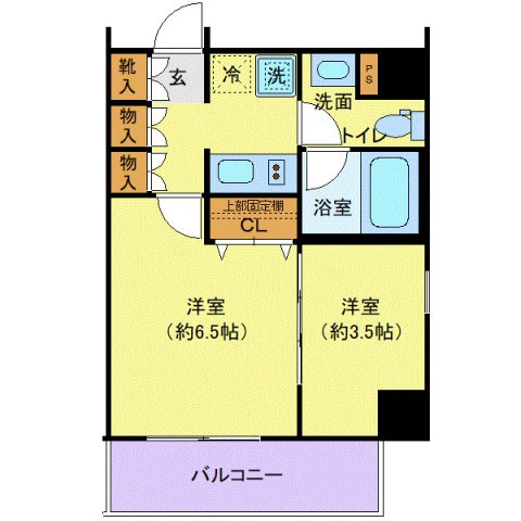 【間取り】 | ディアレイシャス南砂町