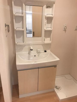 【洗面所】 | リヴェール | 洗面