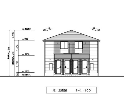【外観】 | 多摩区長尾新築アパート（仮 | 完成予想図