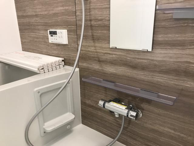 ヴィラ安田町の浴室|水栓