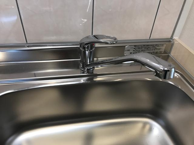ヴィラ安田町のキッチン|水栓