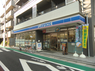 ローソン 新宿新小川町店まで110ｍ