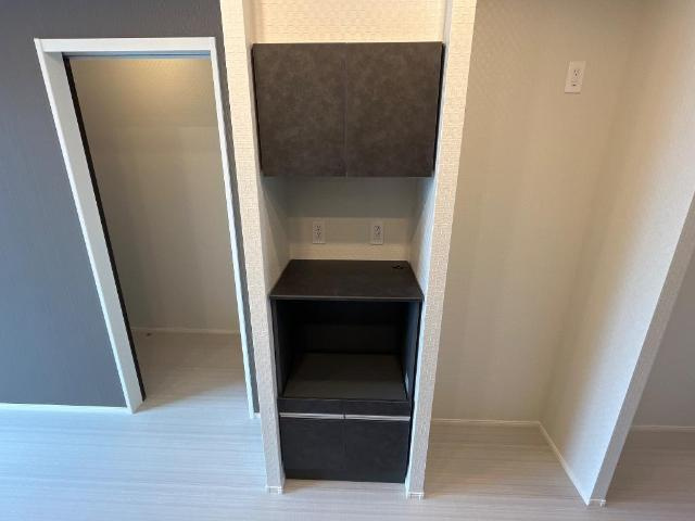 仮）東区出来町新築マンションの収納|キッチン収納（イメージ）