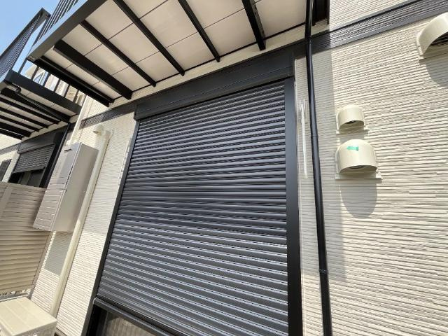 仮）東区出来町新築マンションの内装|シャッター雨戸（イメージ）