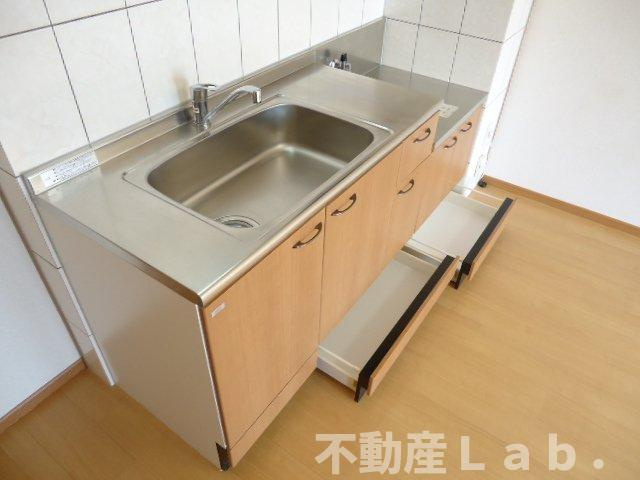 サンパステルの収納