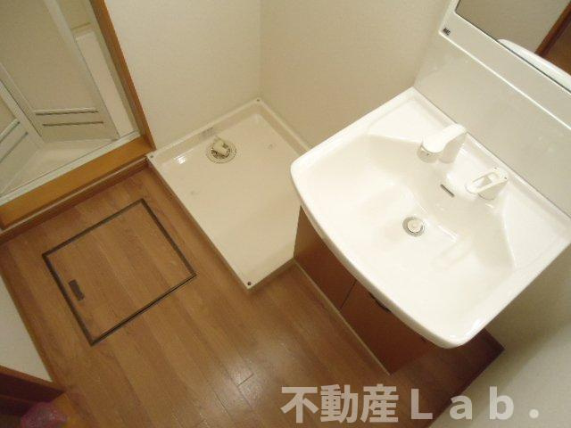 サンパステルの洗面所