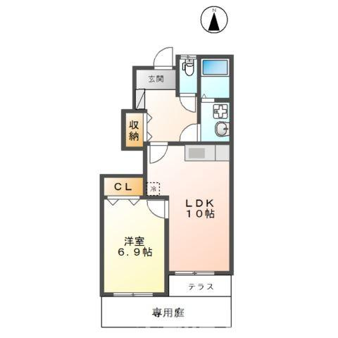 サンパステルの間取り