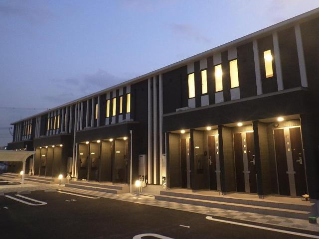 ひたちなか市大字稲田字田向 新築アパートの外観|同型タイプ