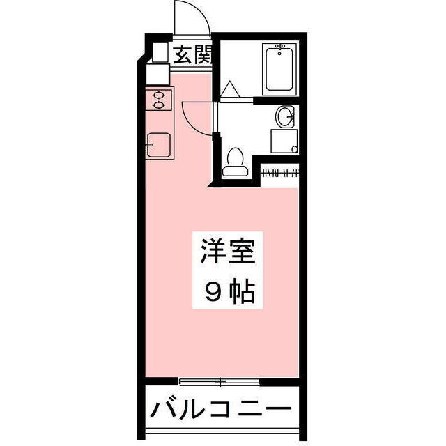 岐阜市南鶉４丁目のアパートの間取り