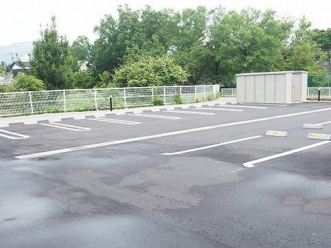 パークメゾンの駐車場|駐車場完備です