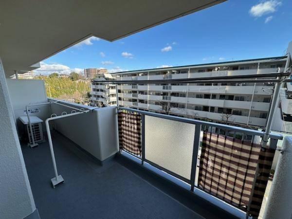 【バルコニー】 | ラウンドシティフドウ香里南Ｂ棟