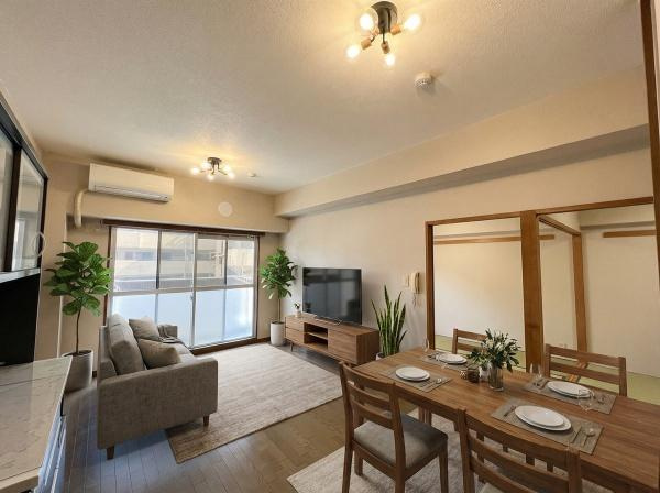 【居間・リビング】 | ラウンドシティフドウ香里南Ｂ棟