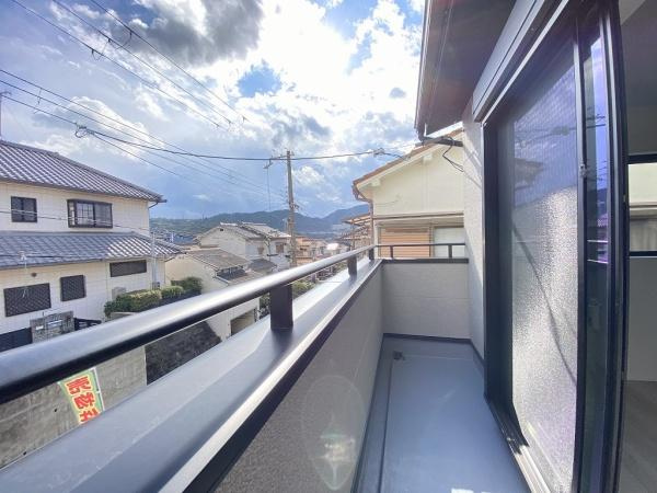 【バルコニー】 | 須磨区妙法寺池ノ谷　中古戸建　未入居