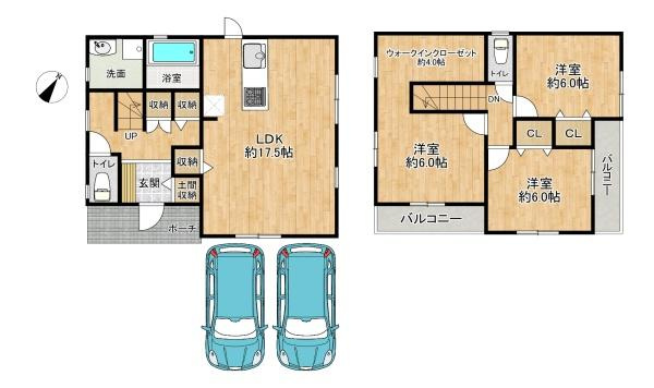 【間取り】 | 須磨区妙法寺池ノ谷　中古戸建　未入居