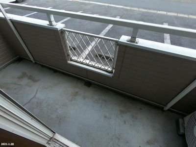 【バルコニー】 | グランディールハイム | 写真は別のお部屋のものです。