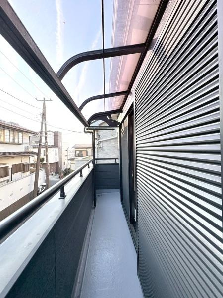 大和市福田の中古一戸建のバルコニー