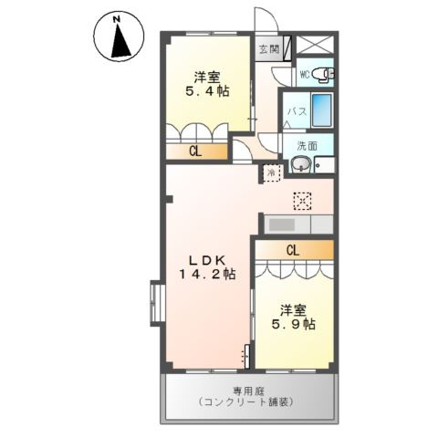 【間取り】 | フルール