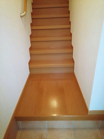 リブ・シンヴィレッジⅡの玄関