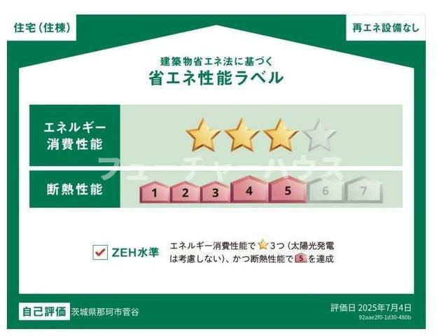 グランメゾンNAKAの省エネ性能ラベル