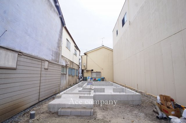 【外観】 | 生野区田島2丁目 | 【南向き☆並列駐車2台OK！控除や減税が優遇、長期優良住宅認定物件！省エネ仕様☆】ローン返済目安：月々約118060円（頭金0円、変動金利0.875％、返済期間40年、ボーナス払い無しで試算しています