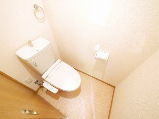 川嶋アパートAのトイレ|トイレもきれいです