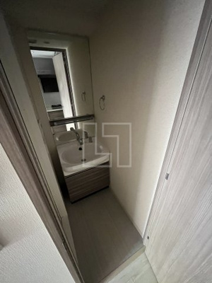 【洗面所】 | プレサンスタワー難波WEST | プレサンスタワー難波WEST　洗面脱衣所