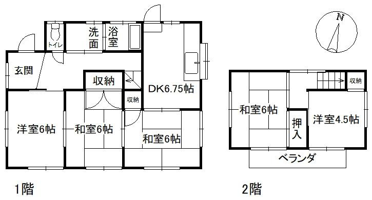 あかね台一丁目の間取り