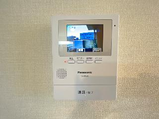 【セキュリティ】 | 仮）本庄市Ｔ様アパート新築工事 | カメラ付インターホン（イメージ）