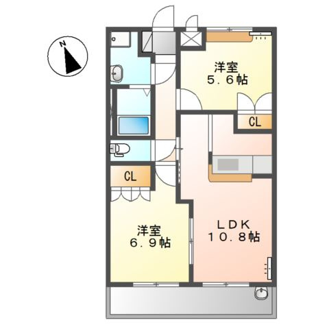 ファーストヴィレッジヒルの間取り