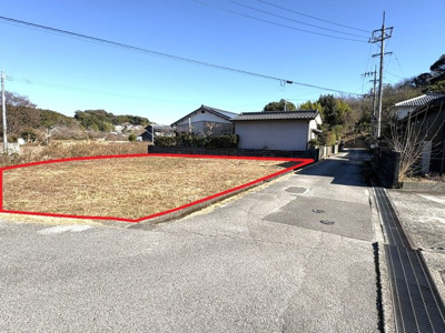 【その他】 | 売地　南国市明見　＠11.98 | 南側道路