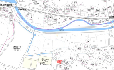 【地図】 | 売地　南国市明見　＠11.98