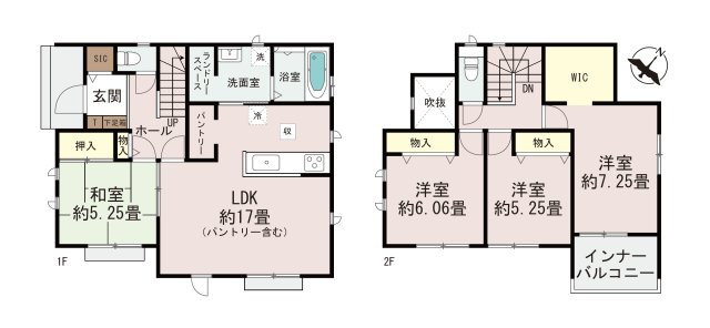 熊本市中央区帯山5丁目第1-1棟（A号棟）の区画図|配置図（A号棟）