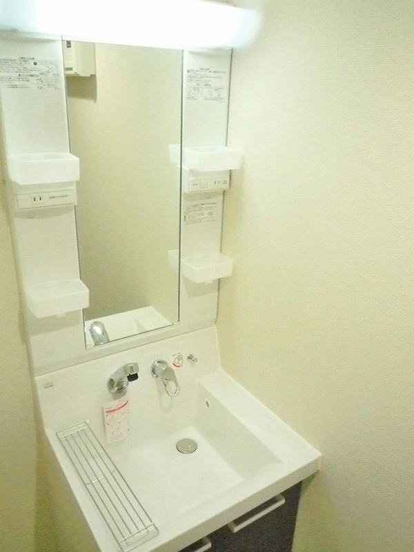 墨田区立川３丁目の賃貸マンションの独立洗面台