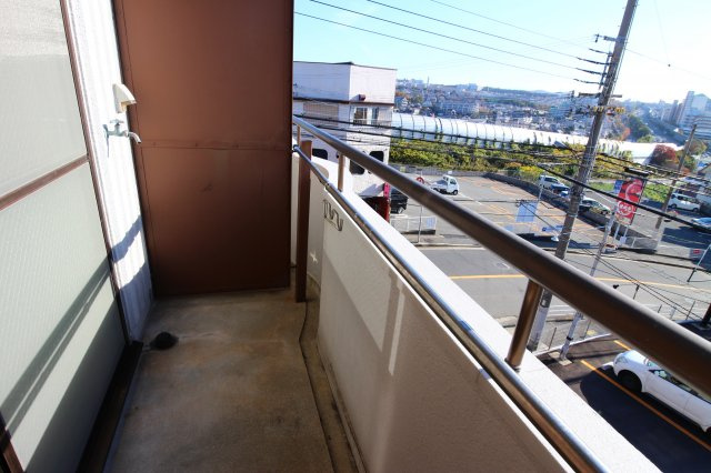 コーポライフビルのバルコニー