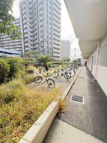 ISM大阪城公園（旧城東グリーンマンション）の庭