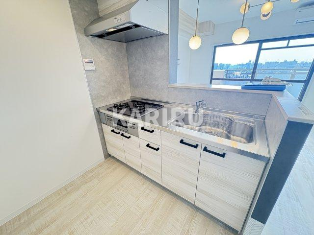 ISM大阪城公園（旧城東グリーンマンション）のキッチン