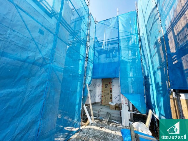 奈良市南京終町　新築一戸建ての外観|住宅ローンアドバイザーがお客様にピッタリの住宅ローンをご提案致します。安心してご相談ください！