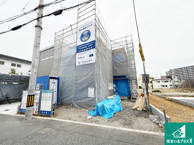 岸和田市八幡町　第2期　新築一戸建ての外観|現在建築中！落ち着いた街並みで新生活を始めることが出来そう！周辺の物件も併せてご紹介させて頂きます！