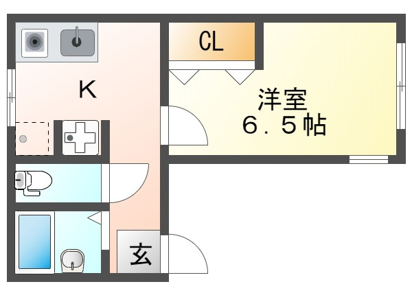 サニーパレス伊川谷の間取り