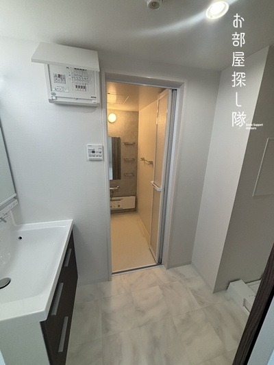 久留米市篠原町の賃貸マンションの玄関