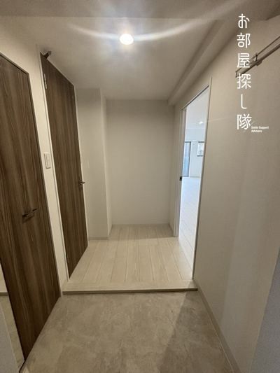 久留米市篠原町の賃貸マンションの玄関